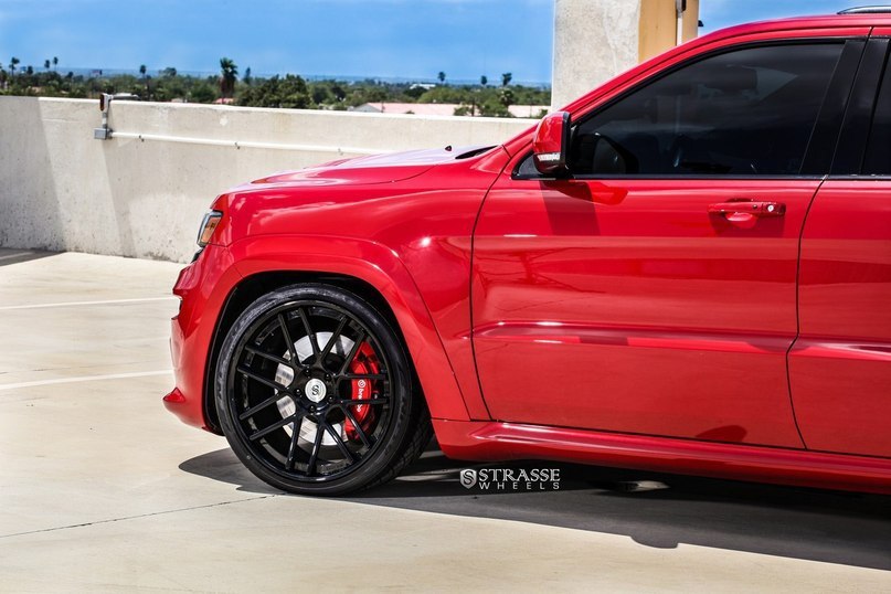 Jeep Grand Cherokee SRT on Strasse Forged Wheels - 7