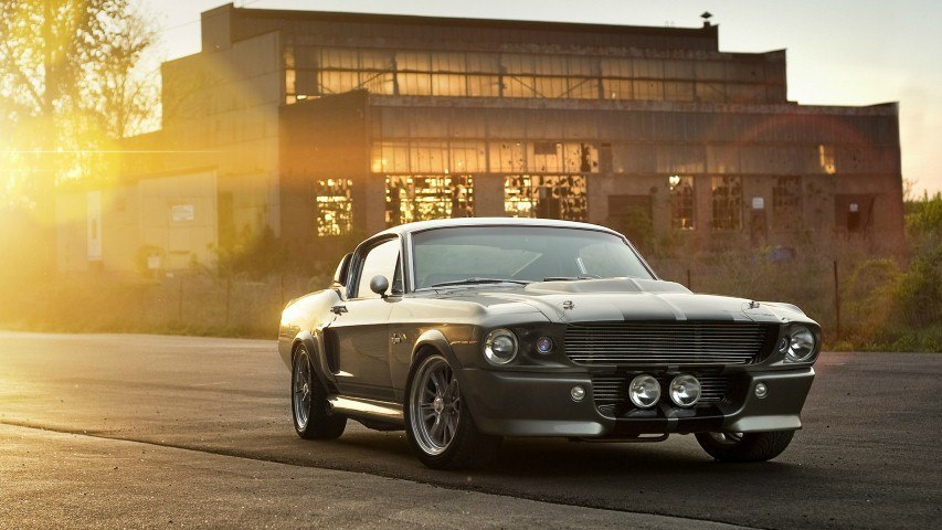 Ford Mustang GT500 Eleanor.Этот красавец спорткар 1967 года - Ford Mustang Shelby GT500 Eleanor - ...