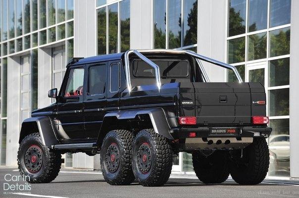 Brabus G 700 AMG 6x6 (W463). 5.5L V8 : 690 ..  : 960  :  ... - 2