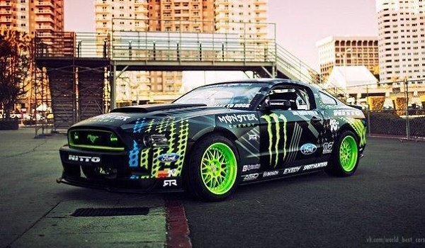 Vaughn Gittin Jr. Reveals 2013 Monster Energy Ford Mustang RTR