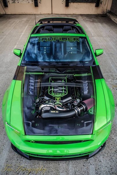 Supercharged 2013 Ford Mustang GT by TruFiber, 615 HP. - 8