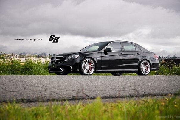 Mercedes-Benz E63 AMG on PUR Wheels