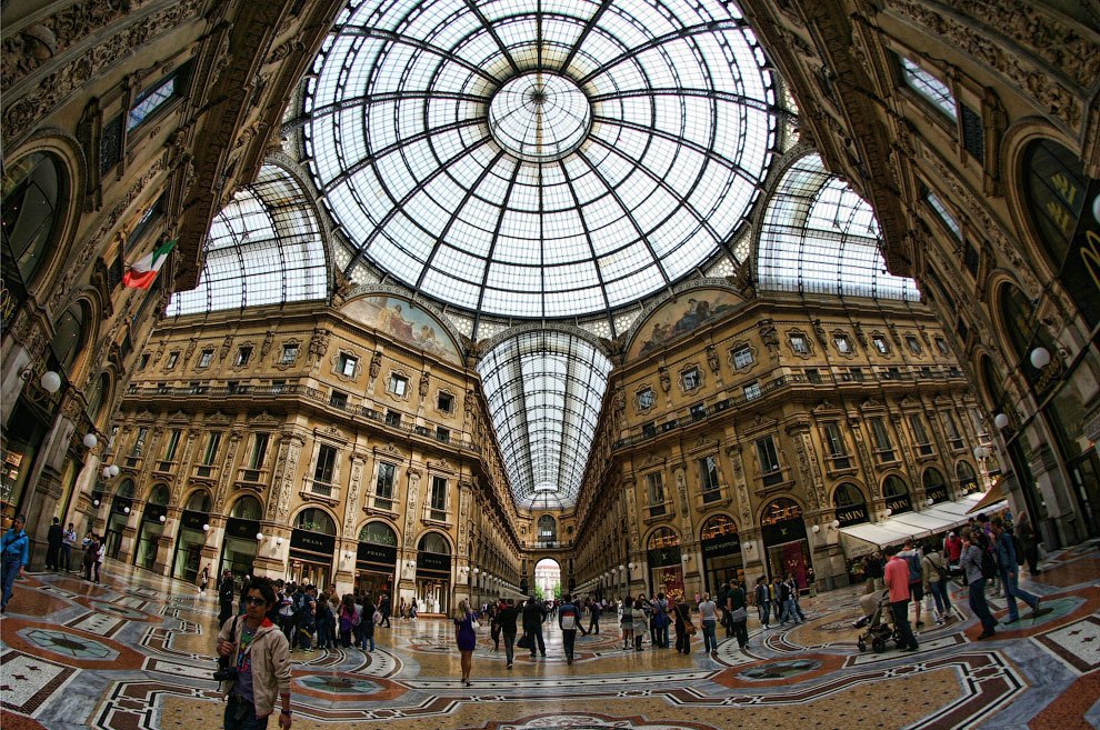 Galleria vittorio. Галерея Витторио Эммануэле II В Милане. Галерея-Пассаж Виктора Эммануила II.