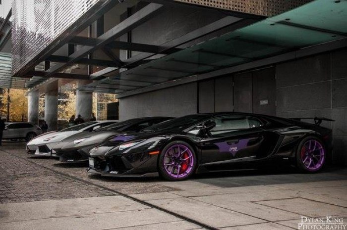 Lamborghini Aventadors - 3