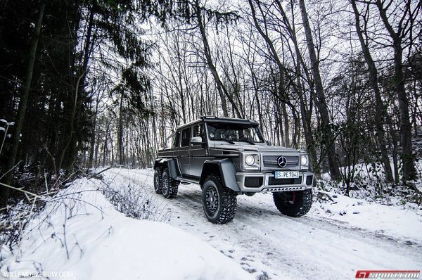 Mercedes-Benz G63 AMG 66 Winter Wonderland Photoshoot. - 8