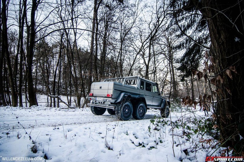 Mercedes-Benz G63 AMG 66 Winter Wonderland Photoshoot. - 9