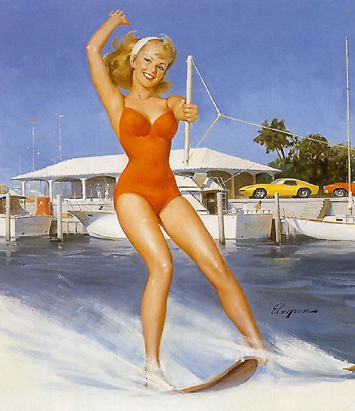 18+ PIN UP - GIL ELVGREN   (. Gil Elvgren,  Gillette Elvgren, 15  1914 ... - 14