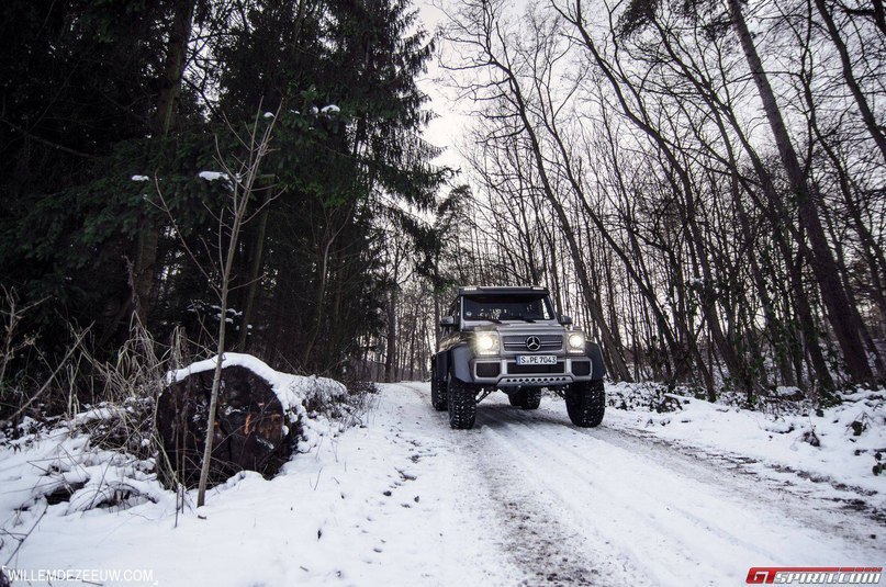 Mercedes-Benz G63 AMG 66 Winter Wonderland Photoshoot. - 7