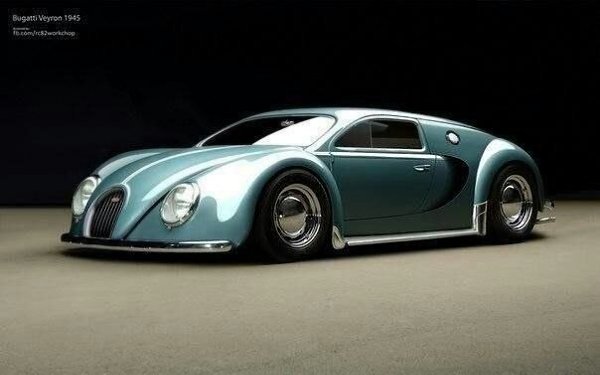 Bugatti Veyron   1945 