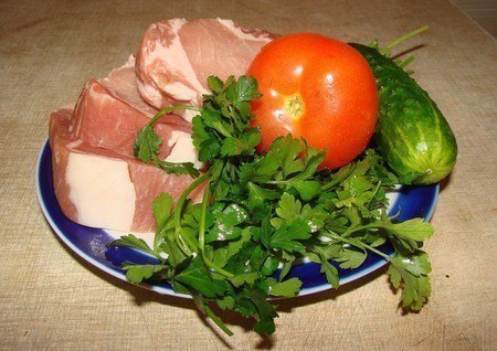 Готовим мясо на скорую руку.Ингредиенты:- свинина - сколько душенька пожелает- соль- чёрный перец- ... - 2