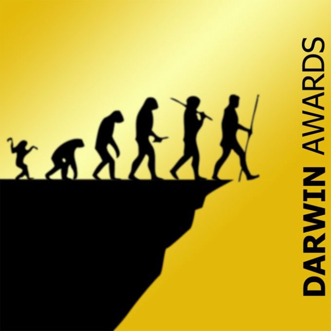        .   (Darwin Awards)   ...