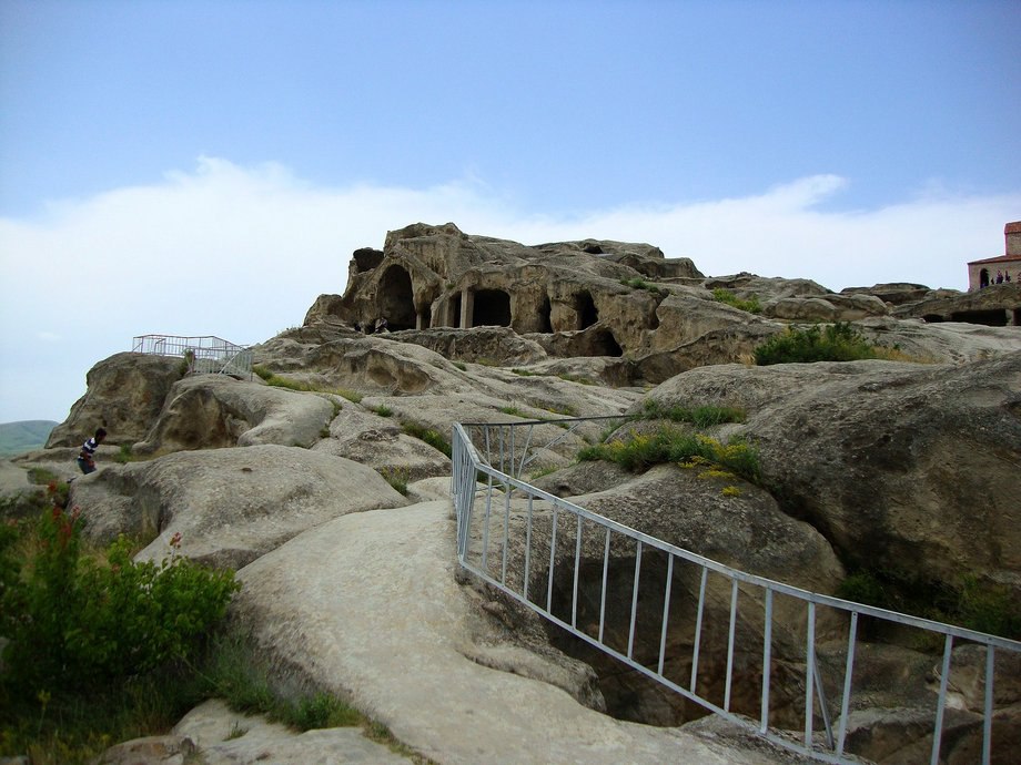 Uplistsikhe ("The lord's fortress") is an ancient rock-hewn town in eastern Georgia - 4