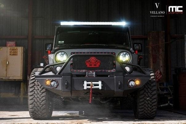 Jeep Wrangler On Vellano VKU Wheels. - 6