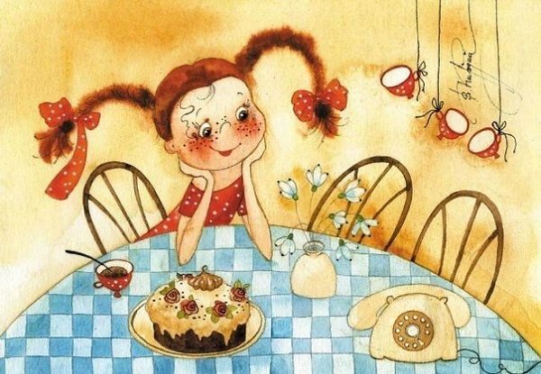 Я очень, очень стараюсь следить за своей фигурой. Но только отвлекусь, она уже что-то ест!