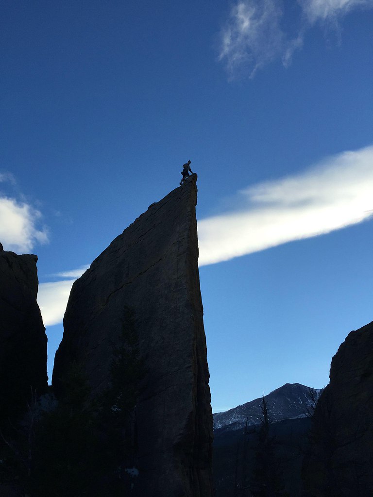 Topping out on the Edge of Time, Estes Park CO.