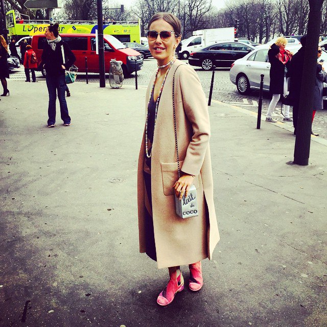 After @chanelofficial show #pfw @lofficielrussia