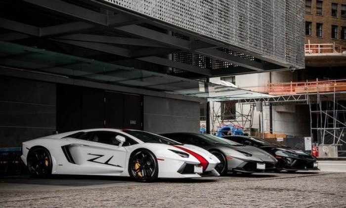Lamborghini Aventadors