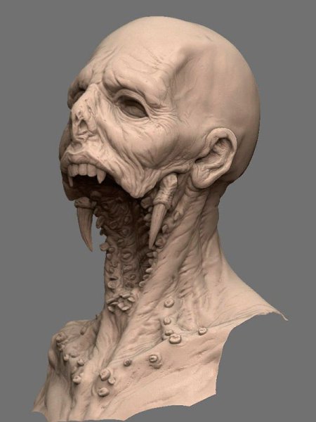 3D-художник Доминик Квек. Работа у него такая — придумывать и рисовать страшных внеземных существ, ... - 15