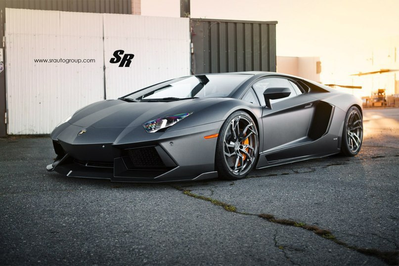 Lamborghini Aventador on PUR Wheels