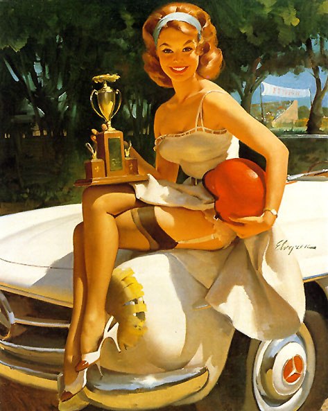 18+ PIN UP - GIL ELVGREN Джил Элвгрен (англ. Gil Elvgren, урождённый Gillette Elvgren, 15 марта 1914 ... - 10