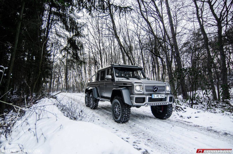 Mercedes-Benz G63 AMG 66 Winter Wonderland Photoshoot. - 8