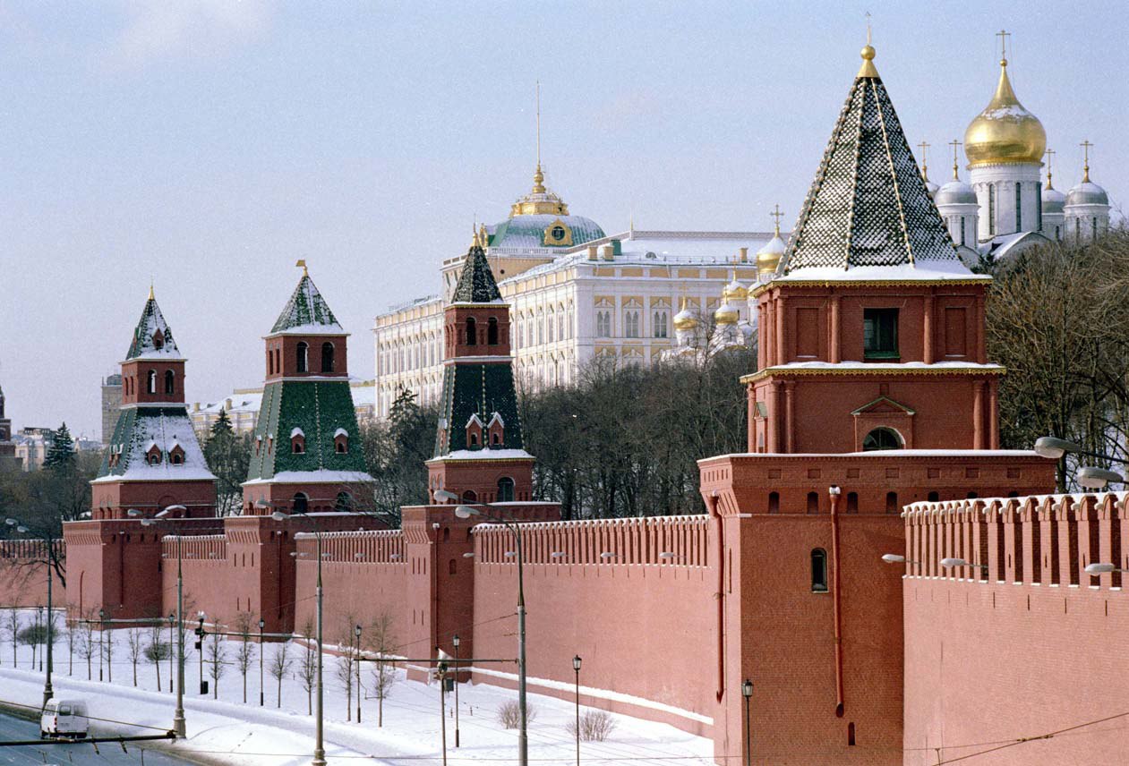 башни в кремле