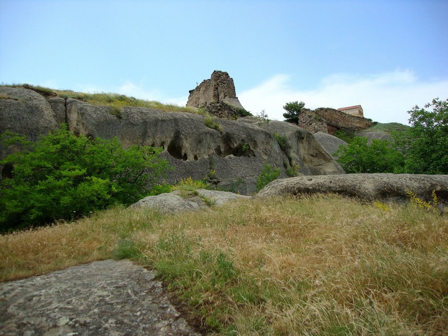 Uplistsikhe ("The lord's fortress") is an ancient rock-hewn town in eastern Georgia - 6