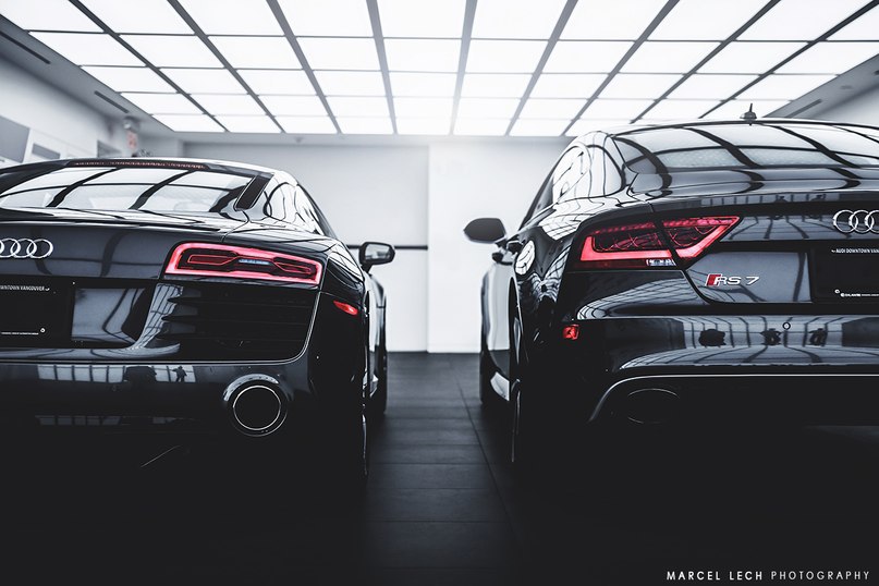 Audi RS7 & R8.