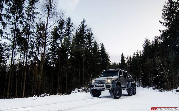 Mercedes-Benz G63 AMG 66 Winter Wonderland Photoshoot. - 10