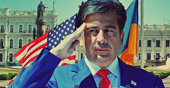 СААКАШВИЛИ В ОДЕССЕ БУДЕТ ГОТОВИТЬ СОЗДАНИЕ ВОЕННОЙ БАЗЫ США.Одесситам теперь необходимо осознать ...