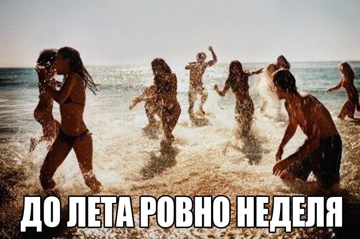 Summer week. Приколы про лето. Смешные про скоро лето. Через неделю лето. Неделя до лета картинки.