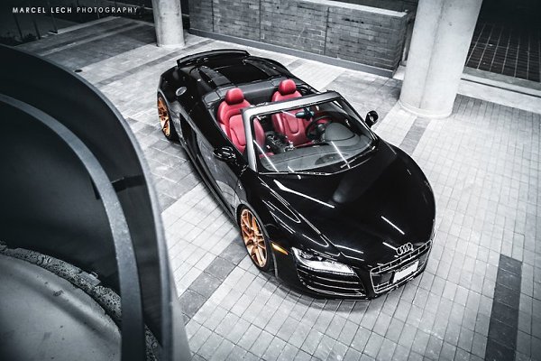 Audi R8 Spyder. - 2