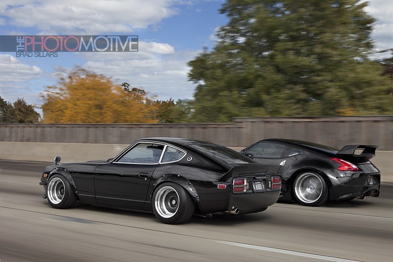 Datsun 240Z & Nissan 370Z.