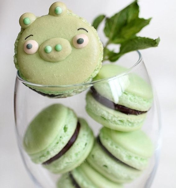  Macarons   Angry Birds. :125  ,120  ,2 , ...