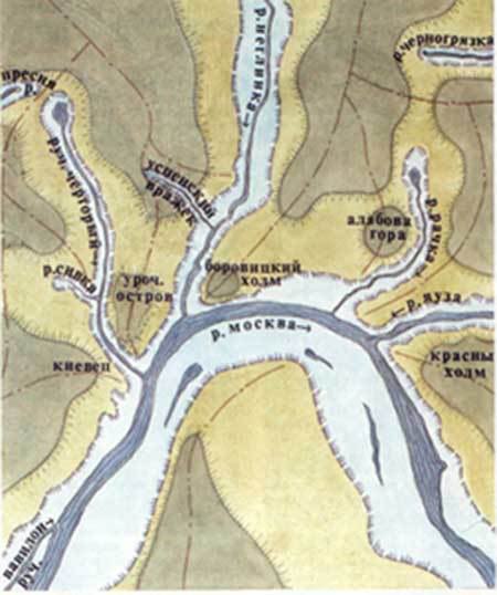 Боровицкий холм река. Москва река Боровицкий холм. Река Неглинная на карте Москвы. Боровицкий холм в древности на карте. Боровицкий холм в Москве на карте.