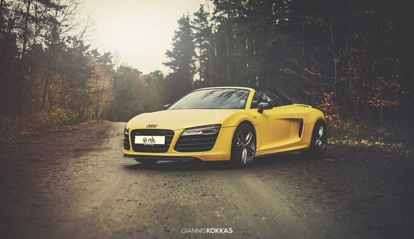 Audi R8 V10 Spyder. - 2