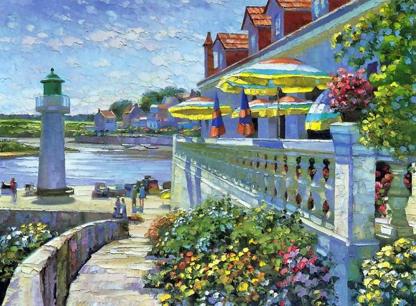 Говард Беренс (Howard Behrens) — американский художник-живописец, которого заслуженно именуют Моне ... - 9