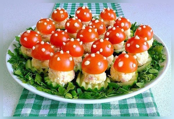 Топ-5 лучших закусок.1) ЗАКУСКА "МОНАСТЫРСКАЯ ИЗБА"Ингредиенты: Крабовые палочки 10 шт 2 ... - 4