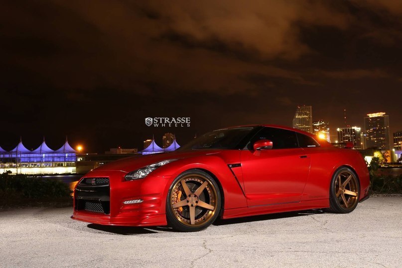  cepapa Nissan GT-R 2014 oeoo oa o Amazing Autoworks a oeca Strasse Wheels - 7