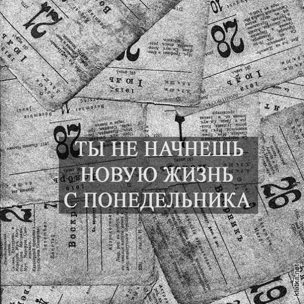 Почему не работает «Новая жизнь с понедельника»? Каждому знакомо это понятие и в то же время каждому ...