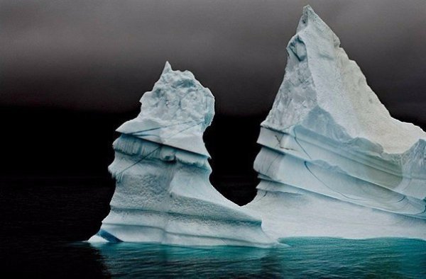 Исчезающие айсберги.Камиль Симен, которая фотографирует айсберги уже 10 лет, беспокоится, что ... - 4