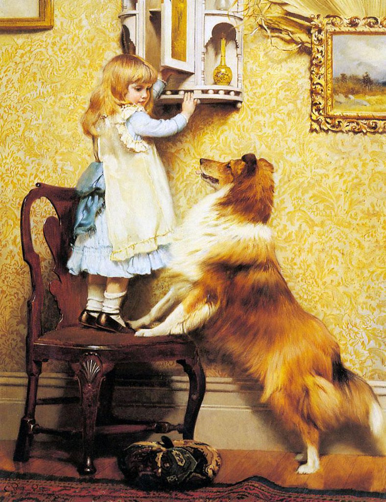   .   Charles Burton Barber. - 9