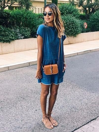 Denim dresses - 8