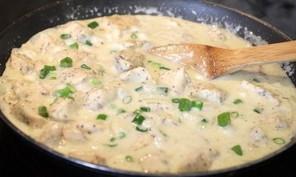 Курица в кефире.Ингредиенты:Куриная грудка (филе) — 600 гКефир (нежирный) — 1 стаканУкроп, чеснок, ...