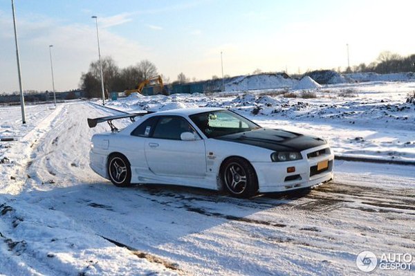 Nissan GTR Winter