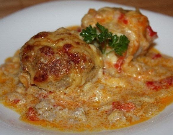 Очень простые и обалденно вкусные тефтели. Ингредиенты: 300 гр. фарша 5 средних сырых картофелин 1 ...