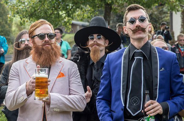 Фотографии с чемпионата мира в номинациях: Борода и Усы. - 4