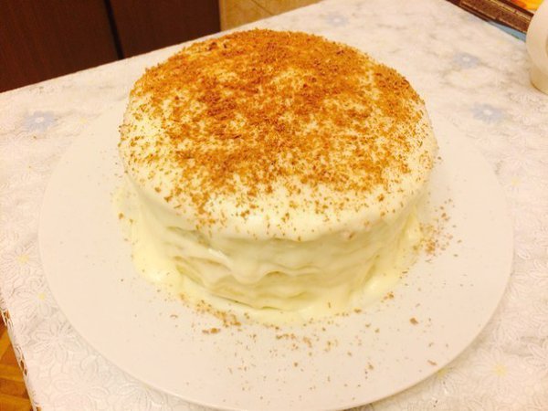 Самый простой и вкусный торт!!! Ингредиенты: Тесто: -1 банка майонеза