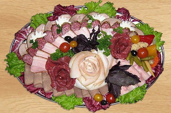 Идеи оригинальных мясных нарезок к Новогоднему столу.#интересные@cooklove - 5