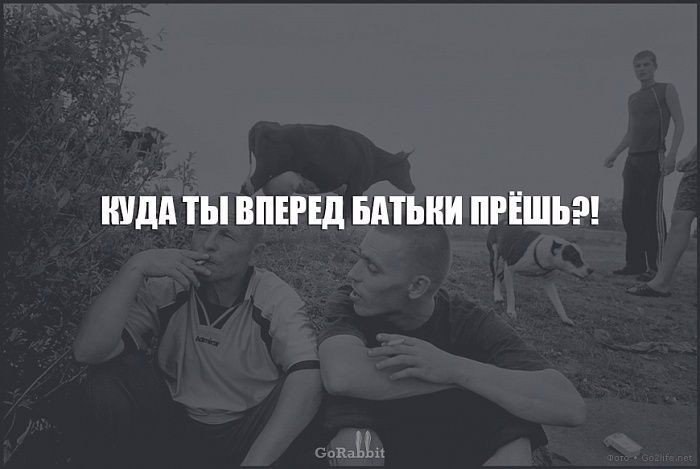 Где вперед. Вперёд батьки в пекло не лезь. Поперед батьки в пекло. Ёк макарёк. Вперед батьки.